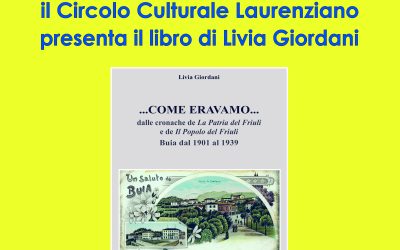 Presentazione libro di Livia Giordani